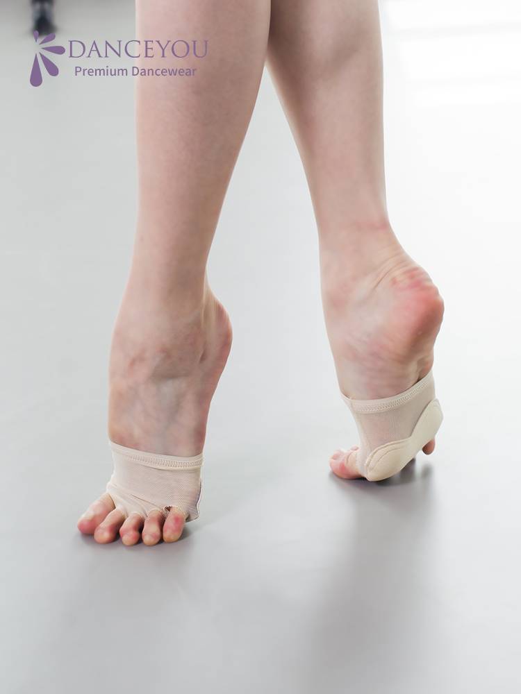 Dance practice front foot pad belly dance Lauding gymnastics ballet practice pain protection protection toes half -foot socks