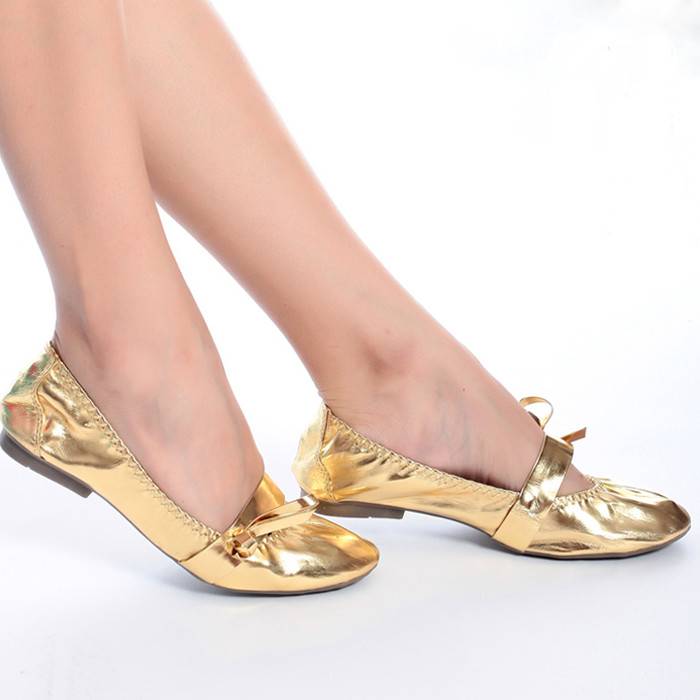Belly dance shoes Belly dance practitioner shoes Indian dance shoes, soft soles, dance shoes, gold dance practice shoes female