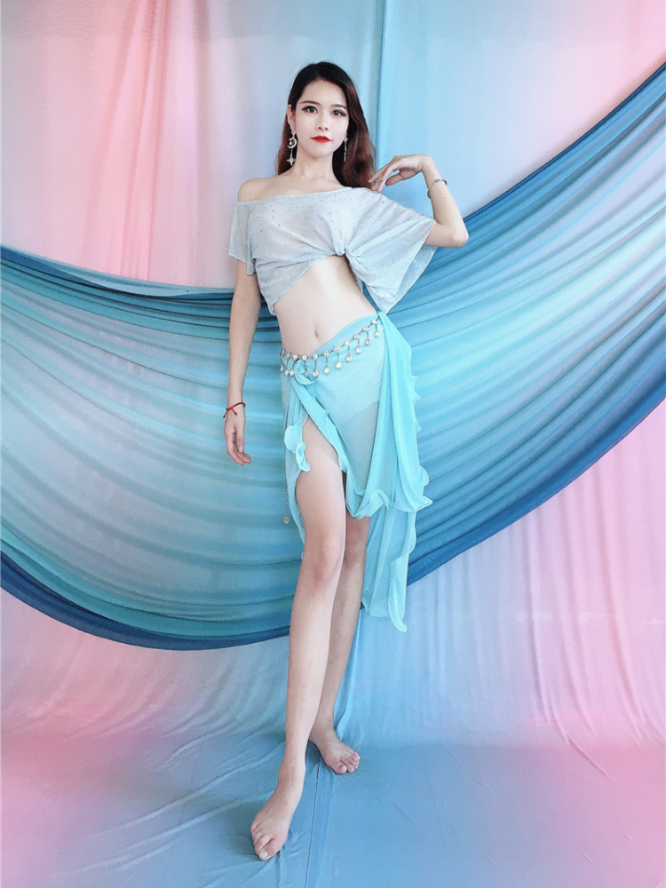 Baiya Qianhui Belly Dance Practice Service 2024 New Female Practice Service Nets Dance Series Oriental Dance Performance Service