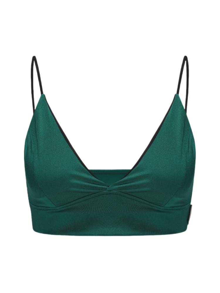 Ji Xiaobai original deep V sling comes with chest pad commute, dancing inner dance, belly dance, clothing oriental dance exercises