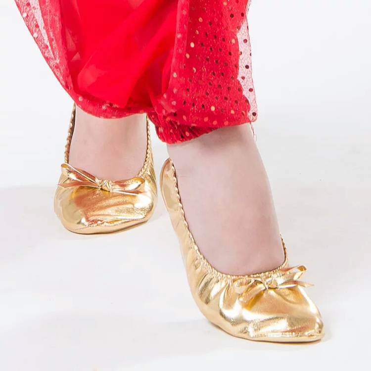 Boots, Indian shoes, dancing shoes, shoes, working shoes, soft feet, dancing shoes, gold