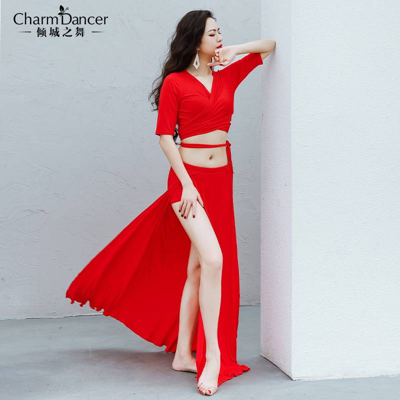 The dance of Qingcheng 2024 spring and summer new belly dance exercises, comfortable, simple Mu Danfang dance exercise group service