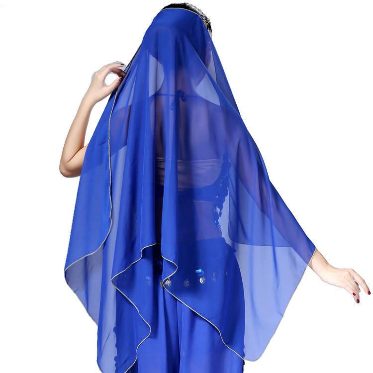 New belly dancer dancer Indian dance scarf chain dance watch performance accessories hand throw noodle gauze adult daughter