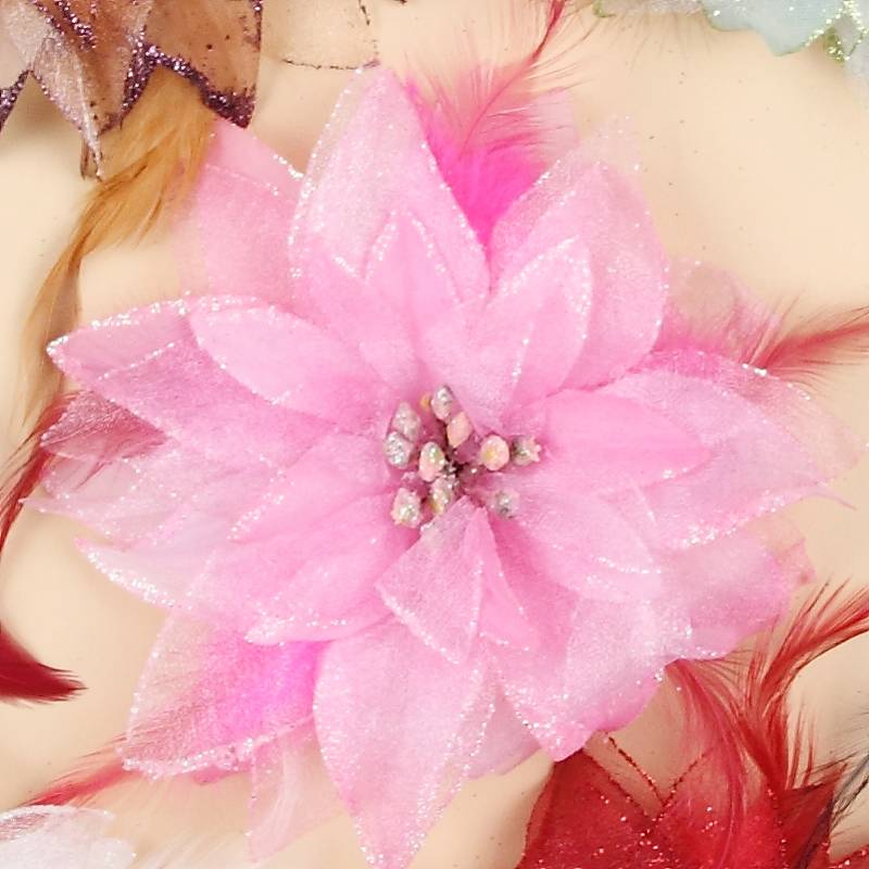 Belly dance clothing accessories head flower/hand flower/breast flower/performance jewelry 11 color P61