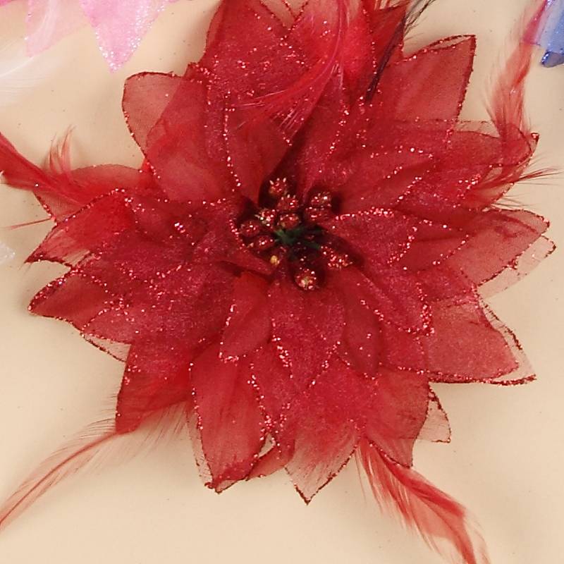 Belly dance clothing accessories head flower/hand flower/breast flower/performance jewelry 11 color P61