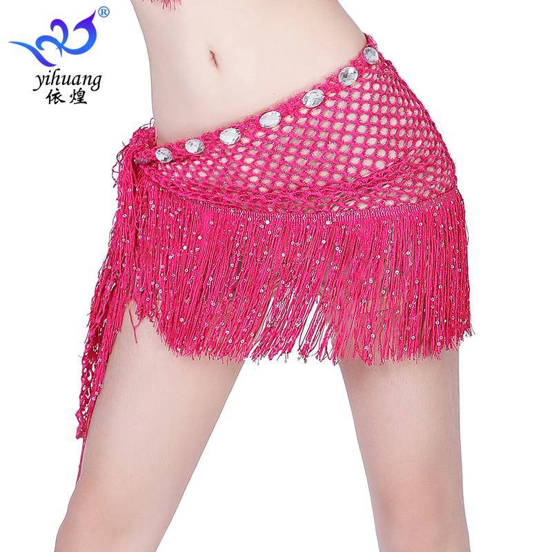 Belly Dance Streaming Suwan Limbar Sencer Triangle Dance Practice Fine hips Dance Performance Accessories Settings