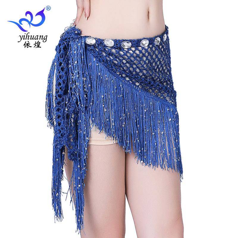 Belly Dance Streaming Suwan Limbar Sencer Triangle Dance Practice Fine hips Dance Performance Accessories Settings