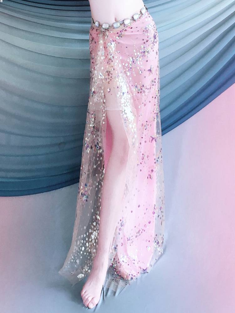 Yanxin Huimei new belly dance apron hip towel practice service 2024 under the lace waist scarf dance female
