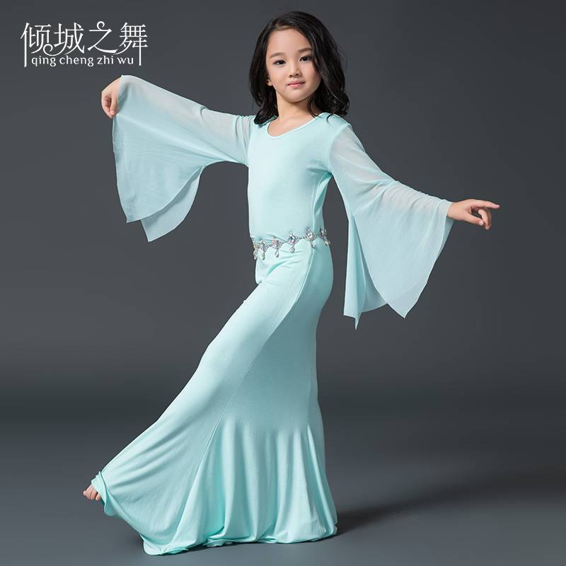 Broken code Clear Clear Dance Children's Belly Dance Practice Dance Dance Dance Set Dance Training Clothing