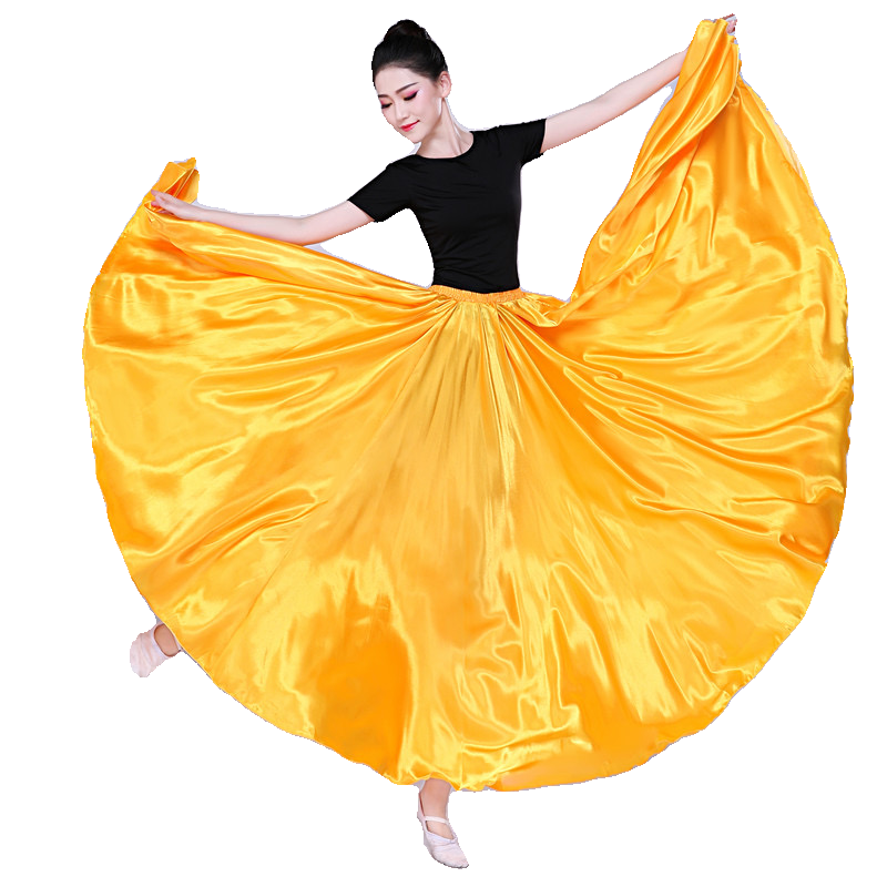 Belly Dance Skirt Saton Skirt Belly Dance Performance Dance Performance Dancing Skirt Opening Dance Box Skirt Skirt