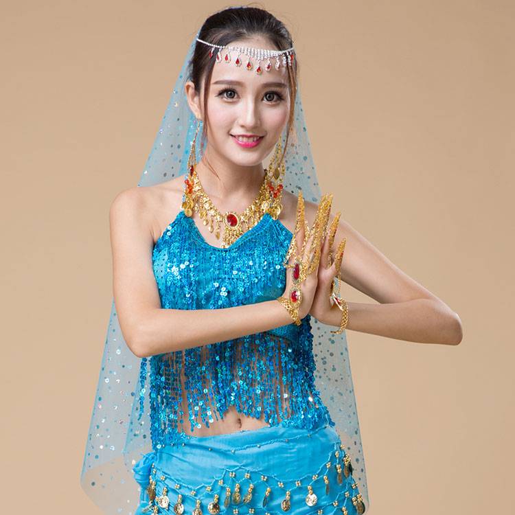 Belly dance top band practice service 2022 new sexy breast performance service practice dance dance