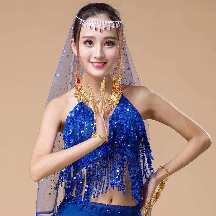 Belly dance top band practice service 2022 new sexy breast performance service practice dance dance