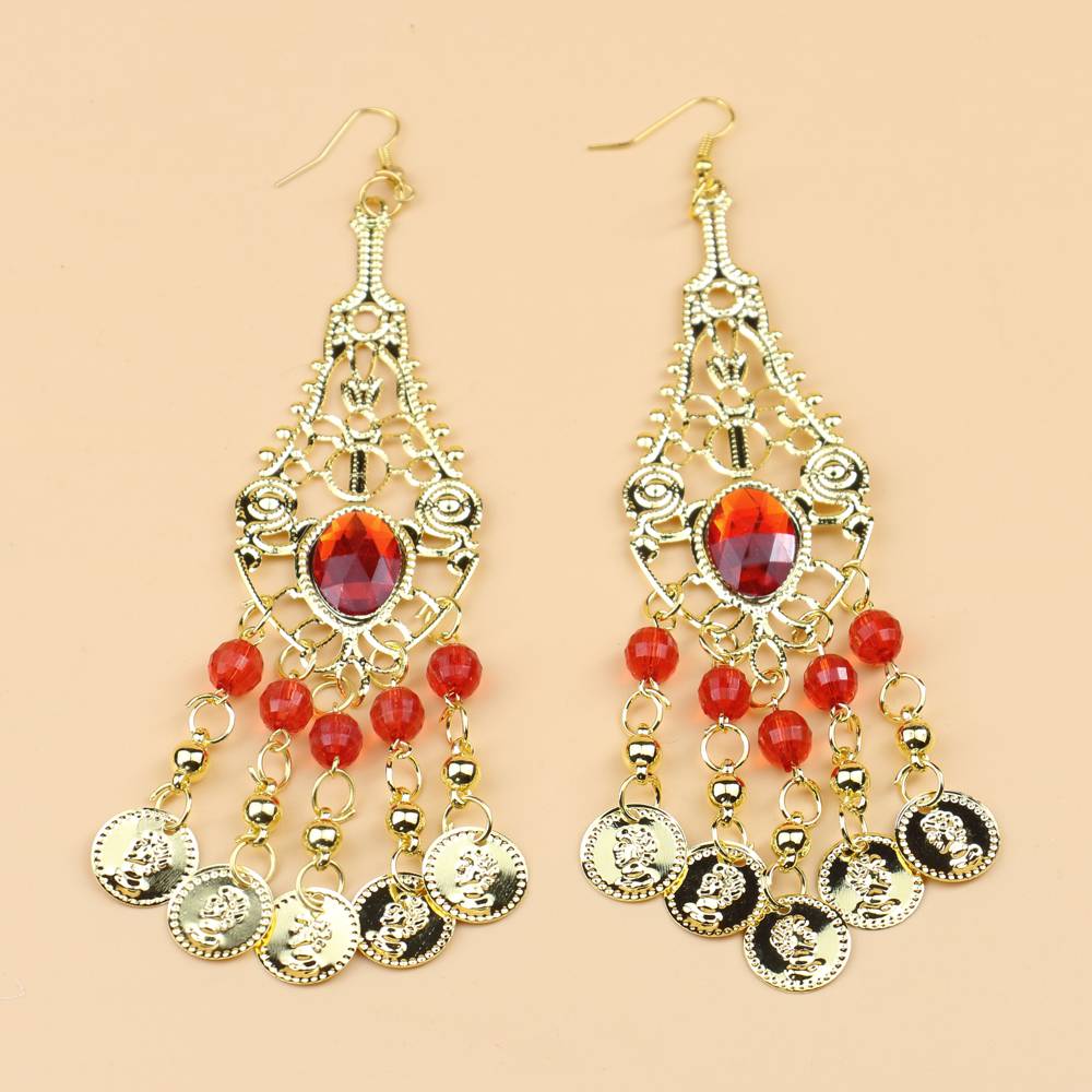 Dance performance service Indian dance jewelry belly dance accessories jewelry head jewelry necklace neck chain P506