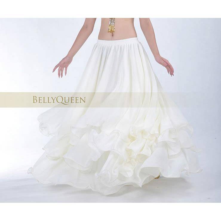 Daily special offer belly dance skirt clothing performance clothing set high -end suit skirt new special three -layer skirt