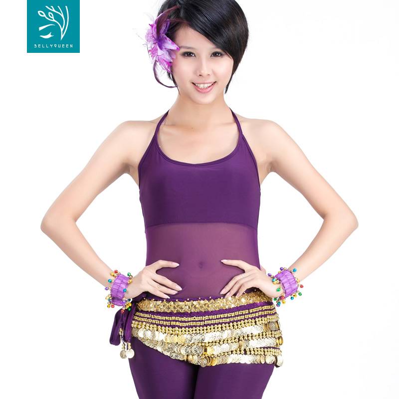 Dance Niang Chiffon Bell Belly Dance Bracelet Performance Performance Clothing Set Jackie Cai Bell Hand Accessories