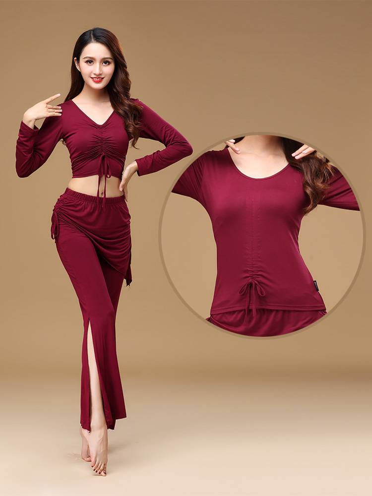 Belly Dance 2024 Spring / Summer Short Sleeve New Clothing Adult Beginner Sexual Practice Dance Performance Set Women