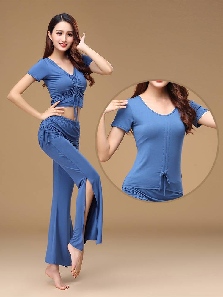 Belly Dance 2024 Spring / Summer Short Sleeve New Clothing Adult Beginner Sexual Practice Dance Performance Set Women