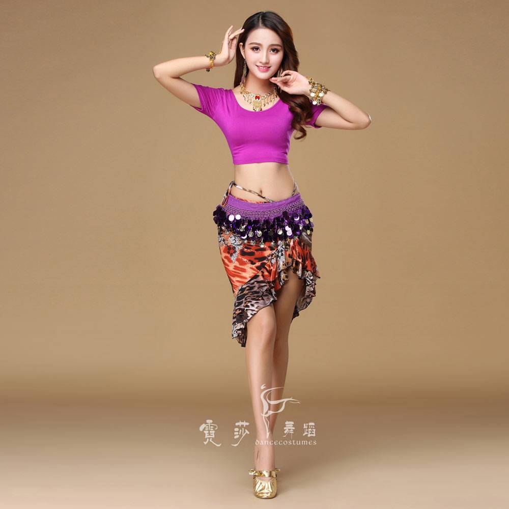  belly dance exercise service 2021 new dance clothing printing Mador Plaza dance exercise suit suit