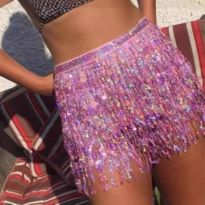 EssenceBelly dance waist chain new Flush towel dance dance, waist seal fart curtain stage performances of grass skirt dance oriental dance waist