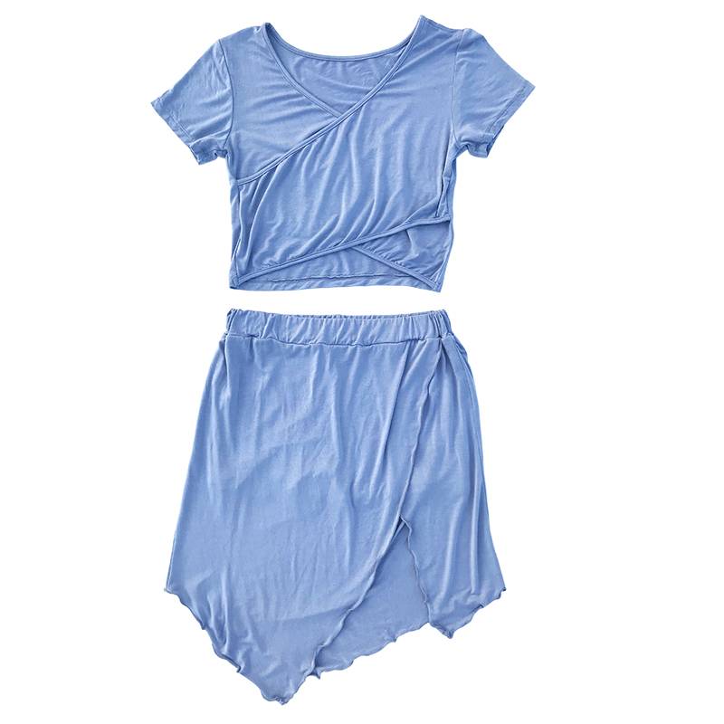 Belly dance 2023 new set of belly dance clothing female beginners practiced in summer skirt fairy style set