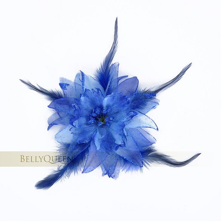 Dancer belly dance accessories props Indian dance performance accessories new head jewelry head flower chest flower performance head flower