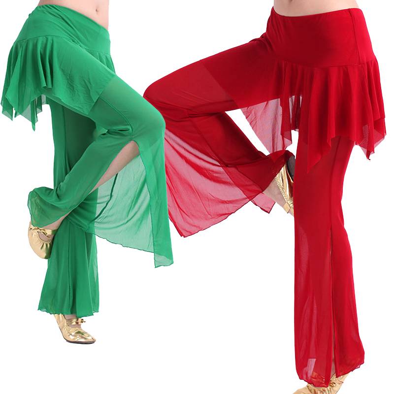 Belly dance clothing belly dance pants, belly dance pants, split water veil skirt k99