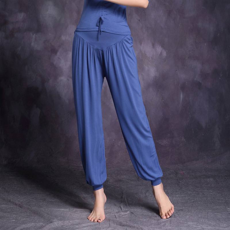 Under the belly dance pants, the new Model flared lantern pants dance pants, Indian dance exercise, autumn and winter