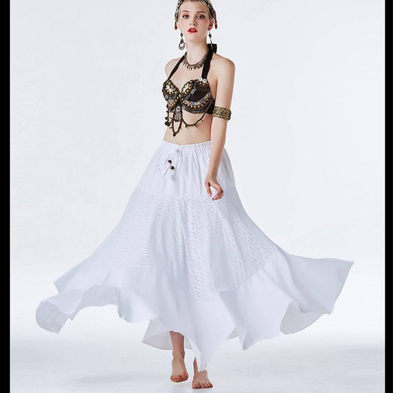 Belly Dance tribe style three -piece performance service 2020 new product belly dance skirt children classical national dance bra
