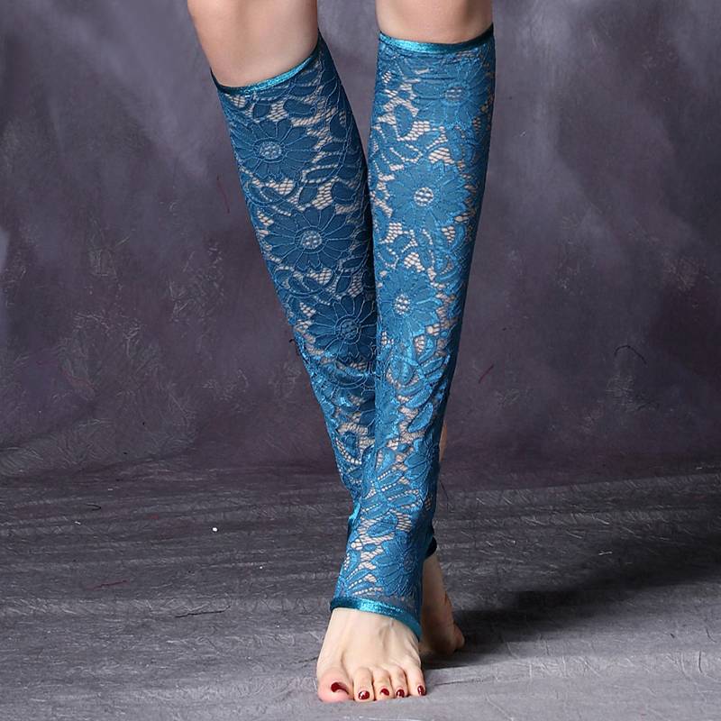 Belly dance socks Dance buds and socks are thin and exposed foot socks.