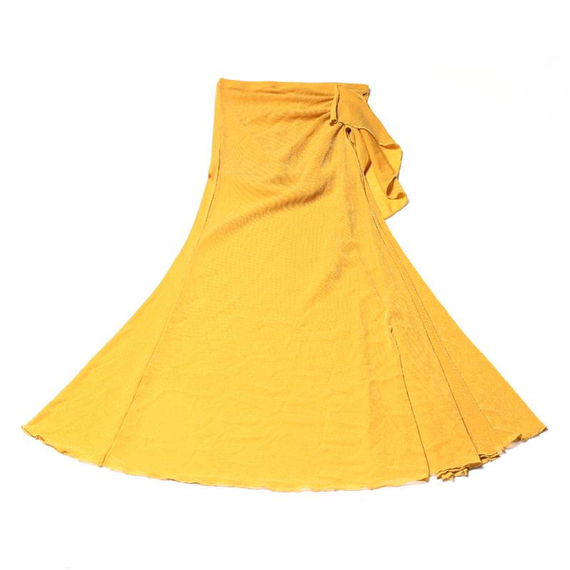 Belly dance skirt under the skirt, practice service 2024 new Oriental dance performance sexy bag split long skirt