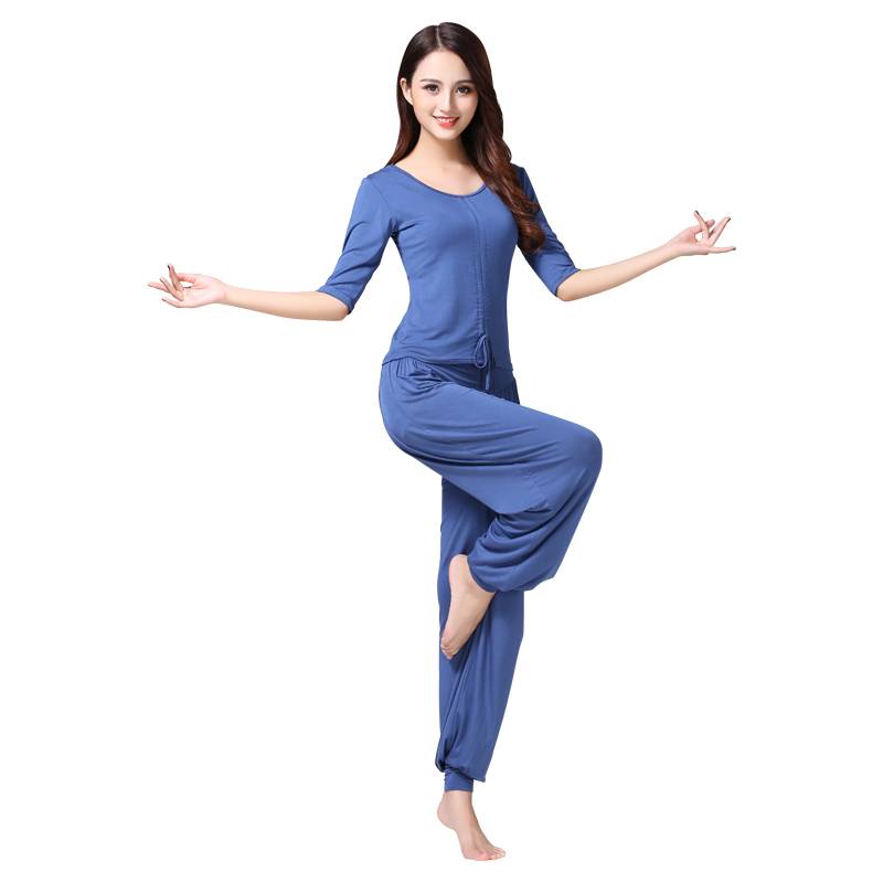 Belly dance clothing practice service 2024 spring new beginner set pants Modal sexy performance clothing