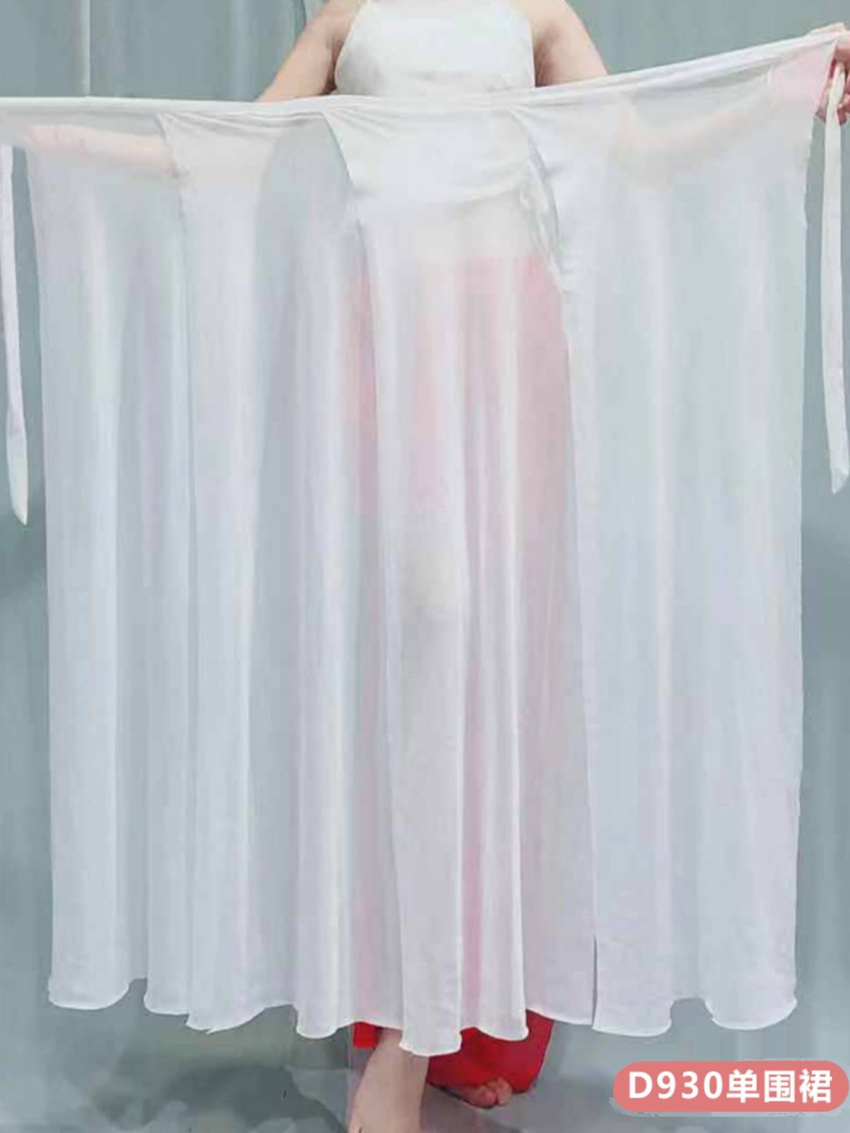 2024 new classical dance belly dance summer children performed a picked apron, split elegant practice skirt