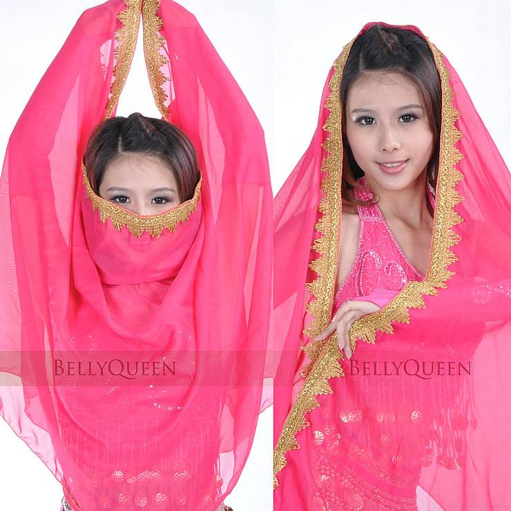 Belly dance clothing and clothing Indian dance clothing belly dance gauze jewelry hand yarn hand sand belly belly dance veil