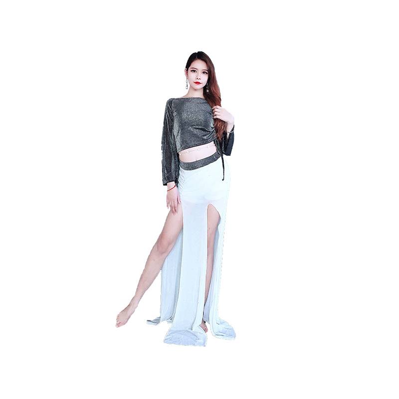 Baiya Qianhui Belly Dance Practice Service 2021 Summer Summer Skill Skin Sinais Oriental Dance Stage Performance Service