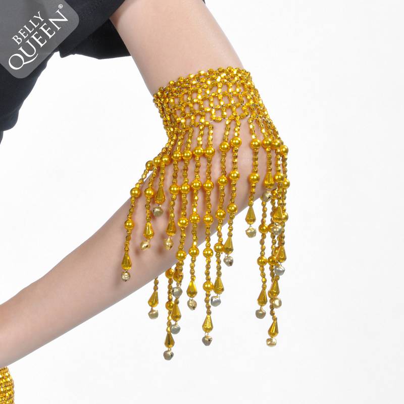 Belly dance arm chain Indian dance with hand jewelry, oriental dance jewelry necklace dance performance