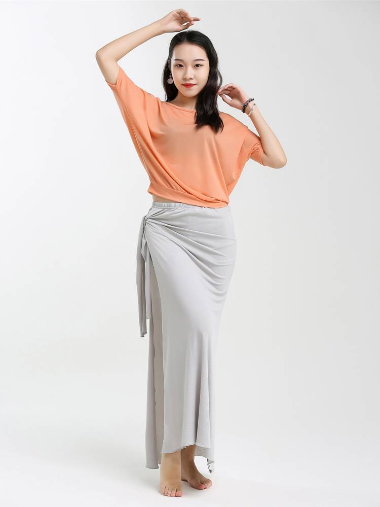 Belly dance 2023 new sexy long skirt set shows thin performance clothes Oriental dance junior junior scholar autumn spring and summer