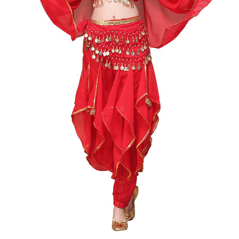 Adult Indian dance performance service belly dance performance service pants dance rotating pants dancing bright pants female