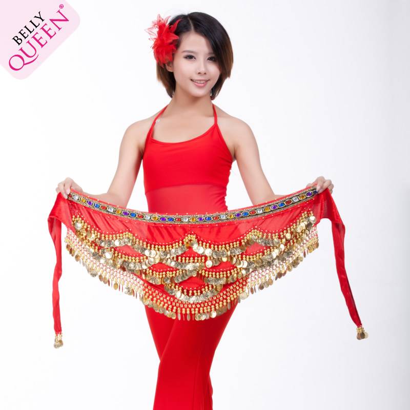 Color diamond belly dance waist chain belly dance belt