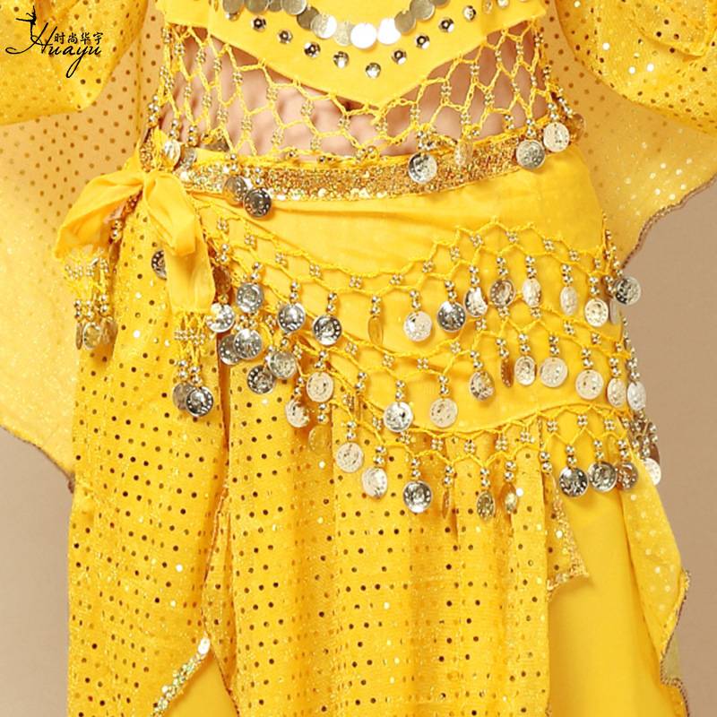 Belly dance waist chain Indian dance performing waist towel belly dance hip towel practicing exercises and hip towel spot