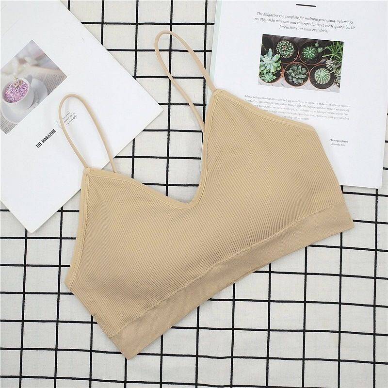 Belly dance sports underwear female running together gathered shock -proof anti -anti -lap no steel circle yoga vest bray bra