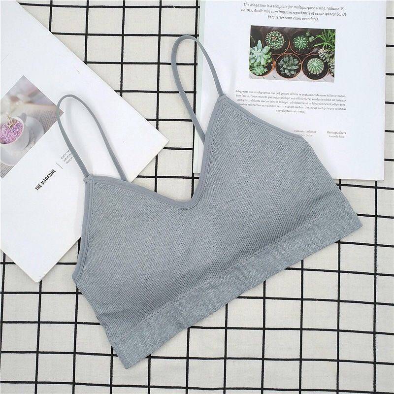 Belly dance sports underwear female running together gathered shock -proof anti -anti -lap no steel circle yoga vest bray bra