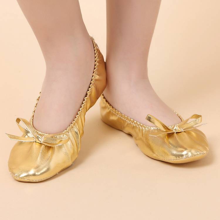Belly Dance Shoes Indian Dance Shoes Belly Dance Dance Shoes Women's Practice Shoes Soft Waves Practice Dance Shoes Golden Cat Pack shoes