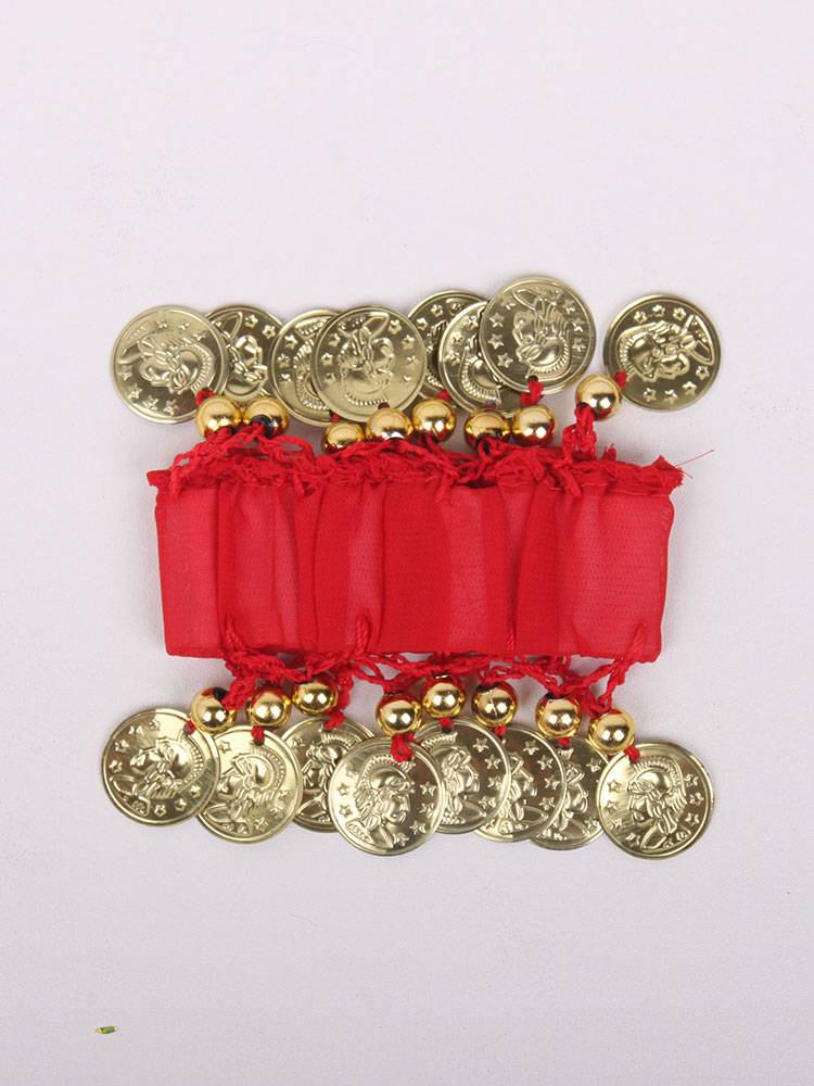 Children's belly dance bracelet girl Indian dance handicraft national dance bracelet chiffon sequin bracelet