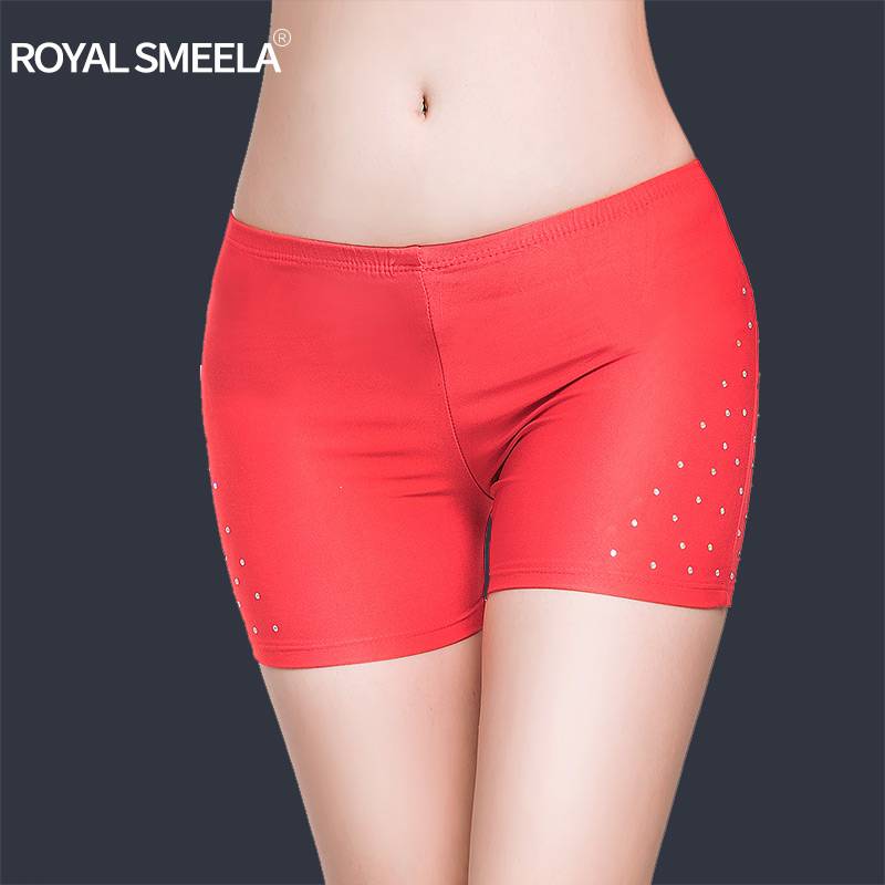 Royal Simira dance leggings tight -fitting elastic black belly dance safety pants women's defense light practice pants