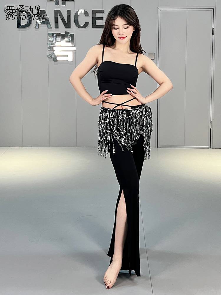 New belly dance waist chain Flush sprinkle versatile dance hip hipline stage performance waistscaro oriental dance training accessories