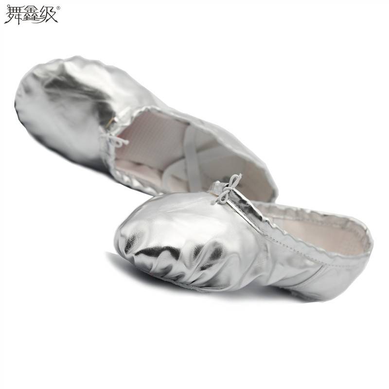 Golden dance shoes for girls with soft feet, ballet shoes for girls, cat claws for adult belly dances