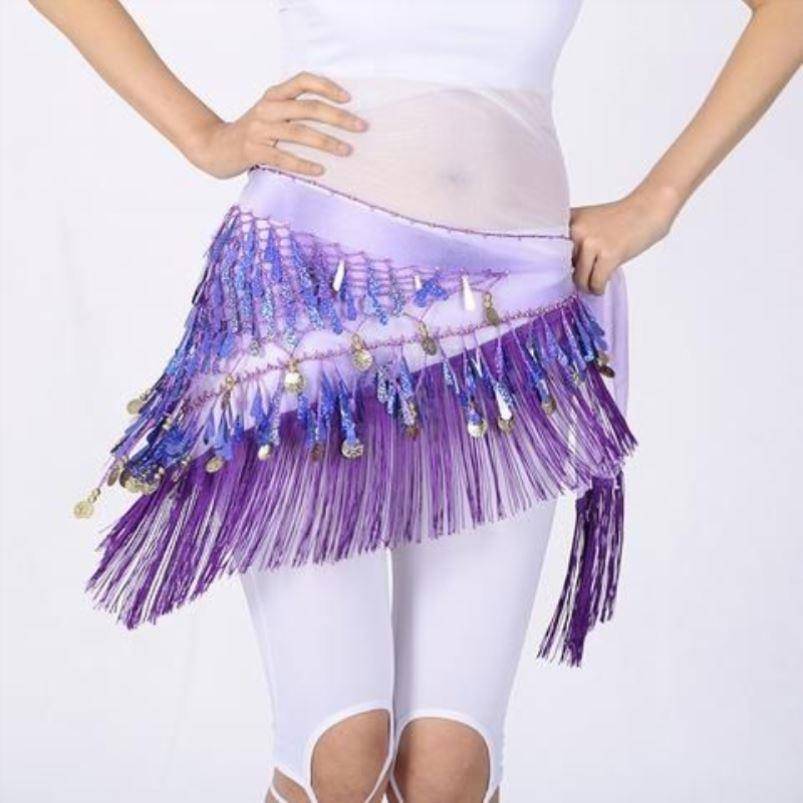 Belly dance scarf dance skirt performance sequin hip and waist G44573 scarf waist performance wrap skirt practitioner