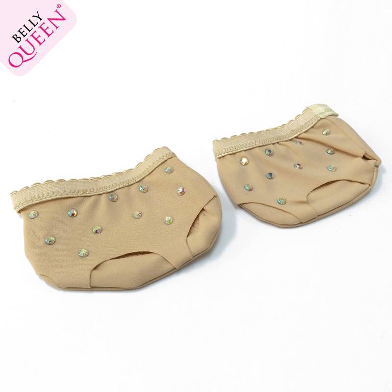 Belly dance shoes hot foot handle new three -hole soft shoes dance practice shoes three -hole hot foot handle
