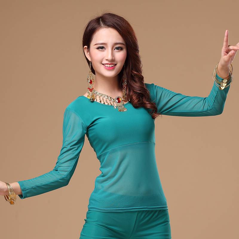 Practice clothes Belly Dance Top Belly Clothing New Belly Dance top S48