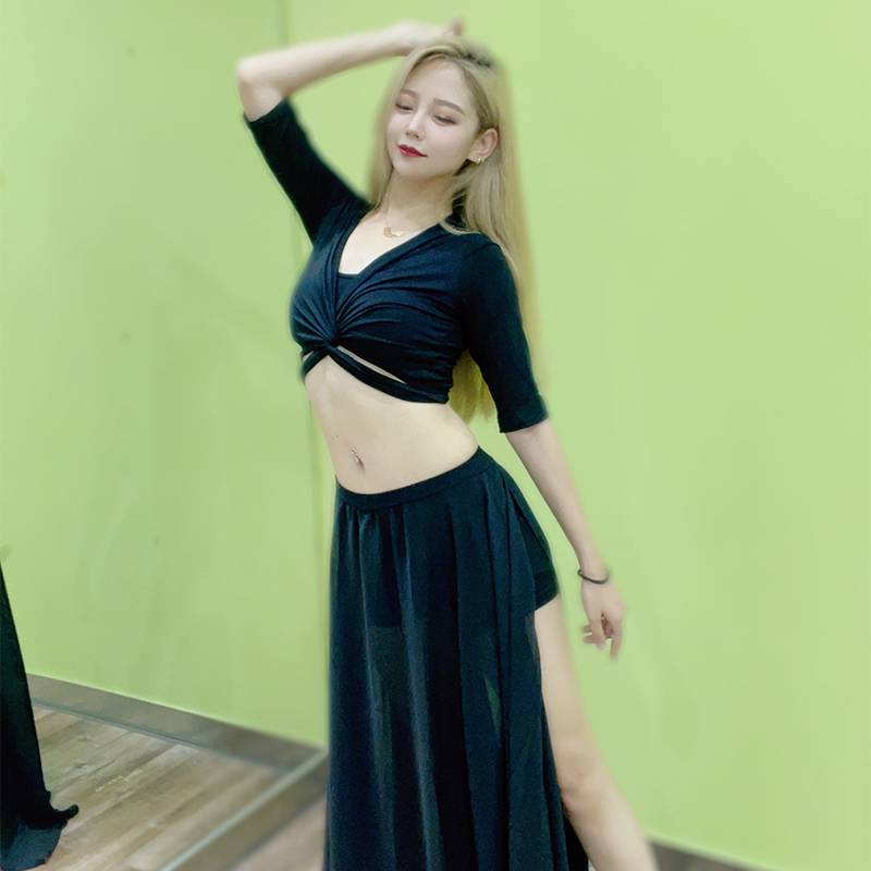 Belly Dance Practice Set 2022 New Big Skirt Fairy Performance Series Oriental Dance Dance Clothing Female High -end